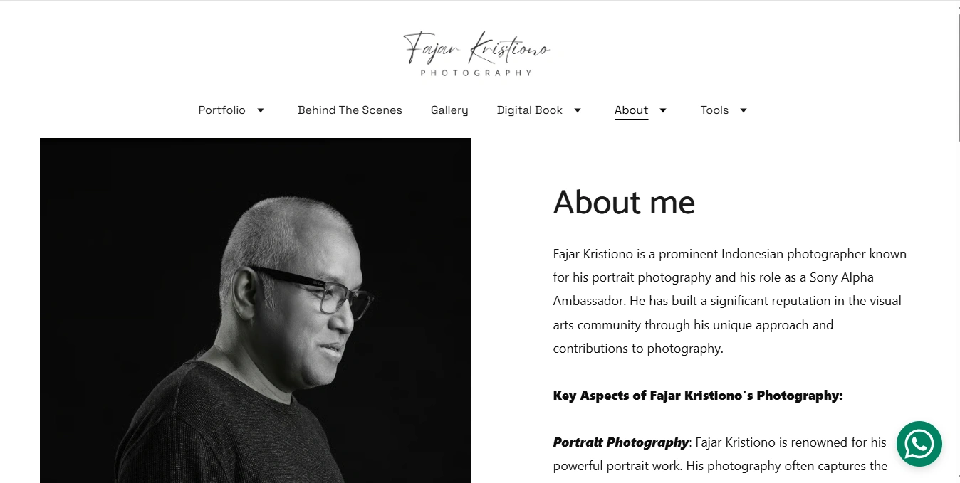 Fajar Kristiono Website